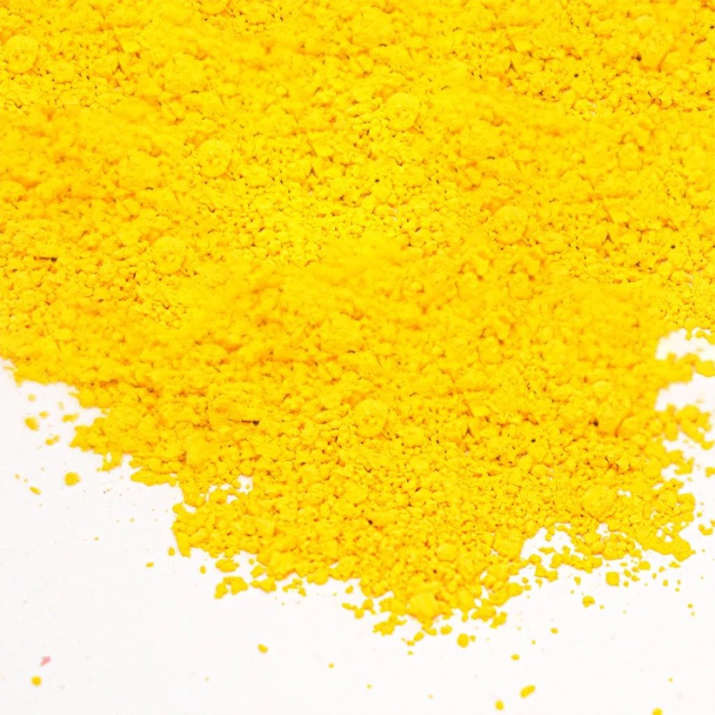 Желтое порошковое покрытие