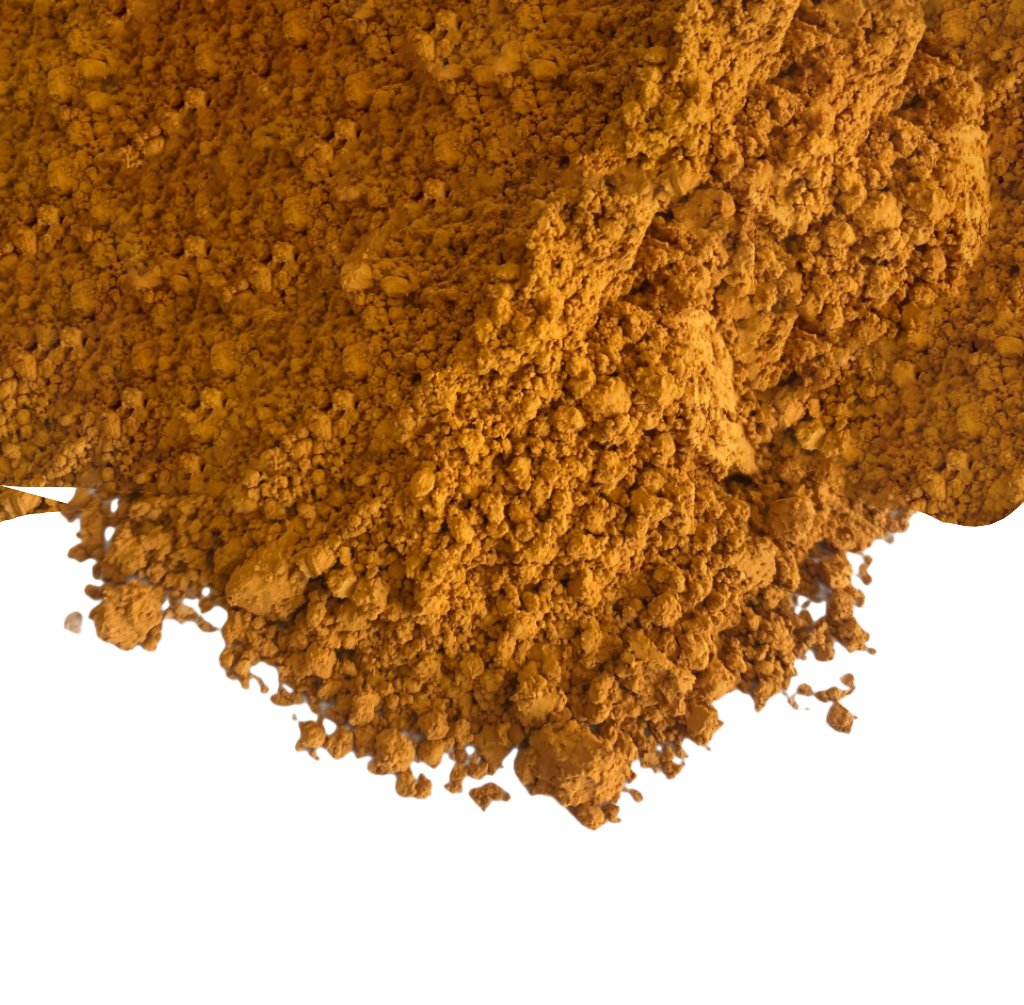 Горчично-желтое порошковое покрытие