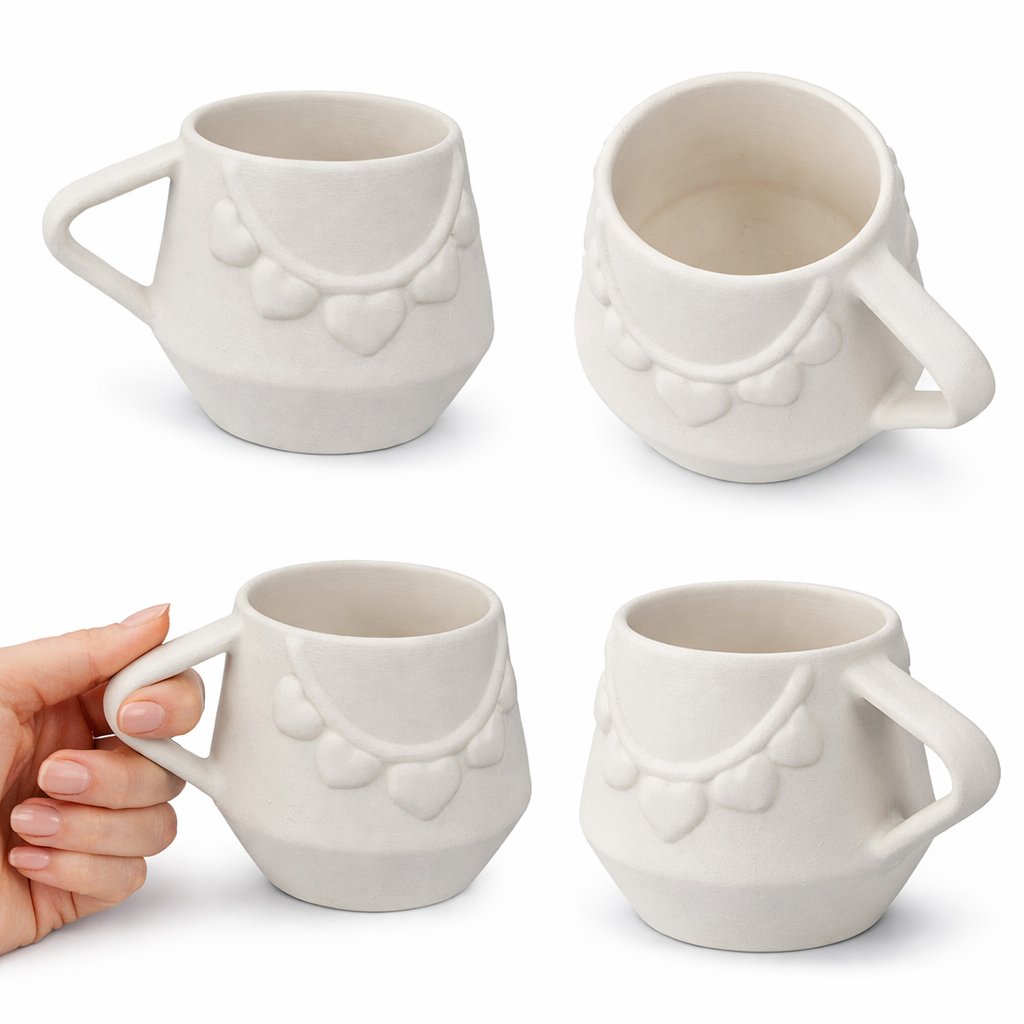 KALPLİ GERDANLIK KUPA (SERAMİK)