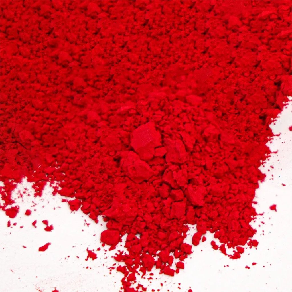 Темно-красное порошковое покрытие